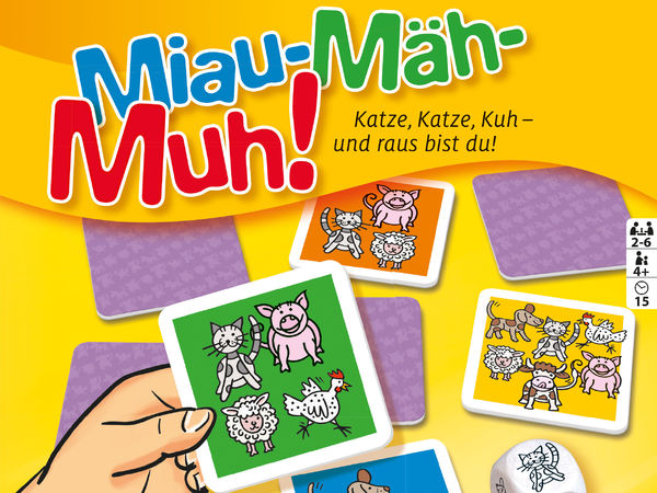 Bild zu Alle Brettspiele-Spiel Miau Mäh Muh