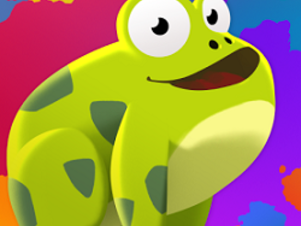 Bild zu Geschick-Spiel Paint the Frog