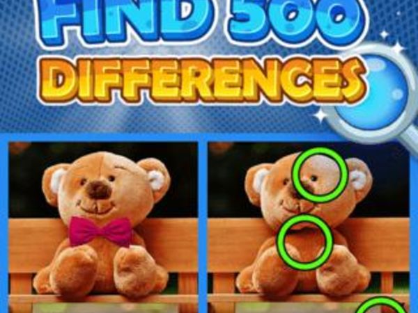 Bild zu Denken-Spiel Find 500 Differences