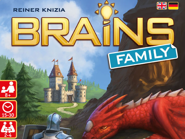 Bild zu Alle Brettspiele-Spiel Brains Family: Burgen & Drachen