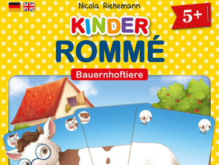 Kinder-Rommé: Bauernhoftiere