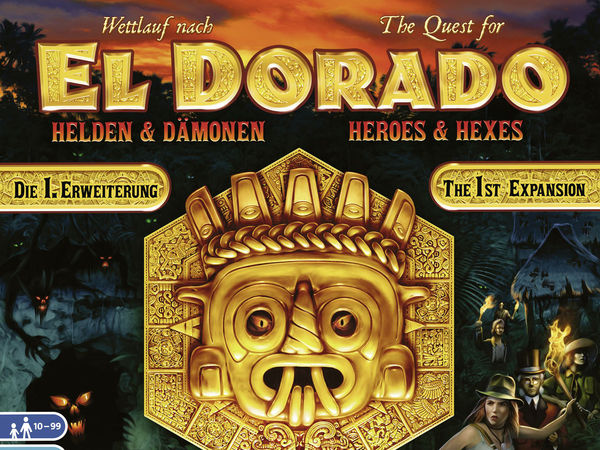 Bild zu Alle Brettspiele-Spiel Wettlauf nach El Dorado: Helden & Dämonen