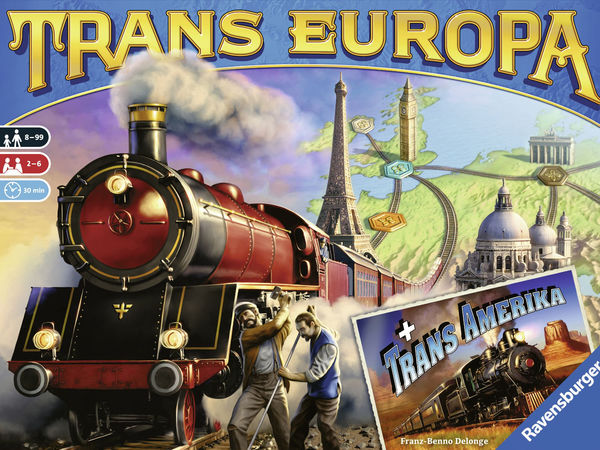 Bild zu Alle Brettspiele-Spiel Trans Europa & Trans America