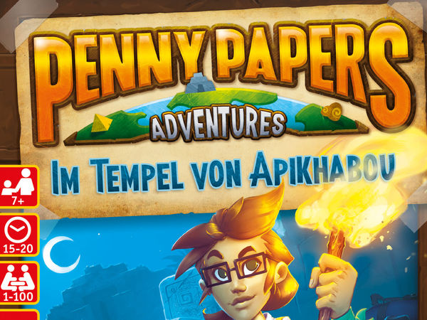 Bild zu Alle Brettspiele-Spiel Penny Papers Adventures: Im Tempel von Apikhabou