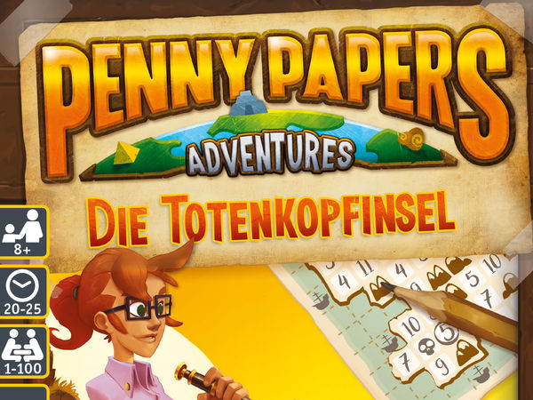 Bild zu Alle Brettspiele-Spiel Penny Papers Adventures: Die Totenkopfinsel