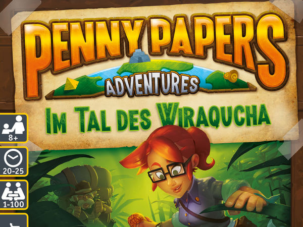 Bild zu Alle Brettspiele-Spiel Penny Papers Adventures: Im Tal des Wiraqucha