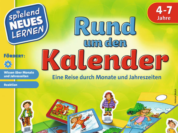 Bild zu Alle Brettspiele-Spiel Rund um den Kalender