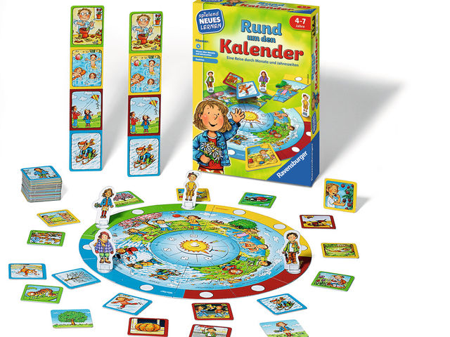 Rund um den Kalender, Spiel, Anleitung und Bewertung auf Alle 