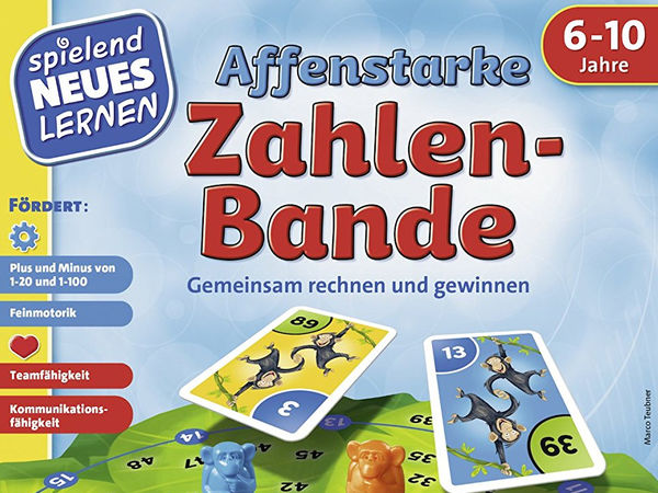 Bild zu Alle Brettspiele-Spiel Affenstarke Zahlen-Bande