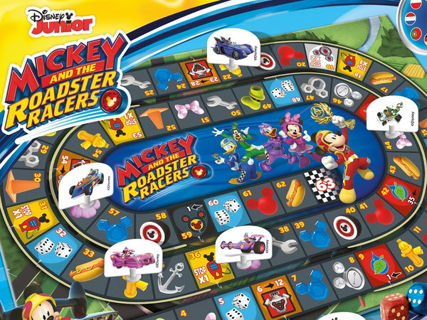 Bild zu Alle Brettspiele-Spiel Rennspiel: Mickey and the Roadster Racers