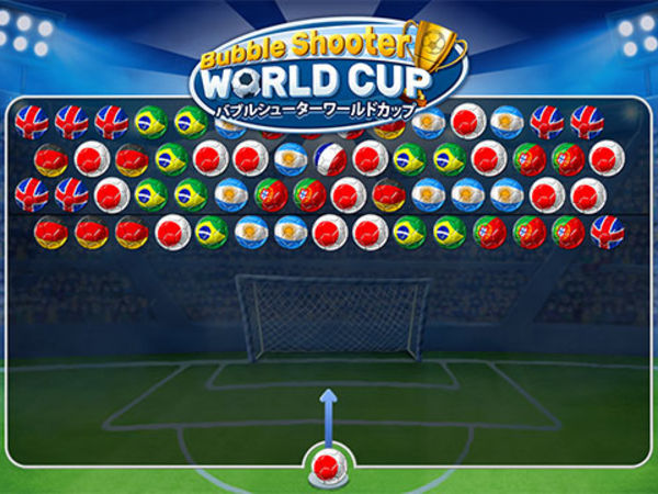 Bild zu Sport-Spiel Bubble Shooter World Cup