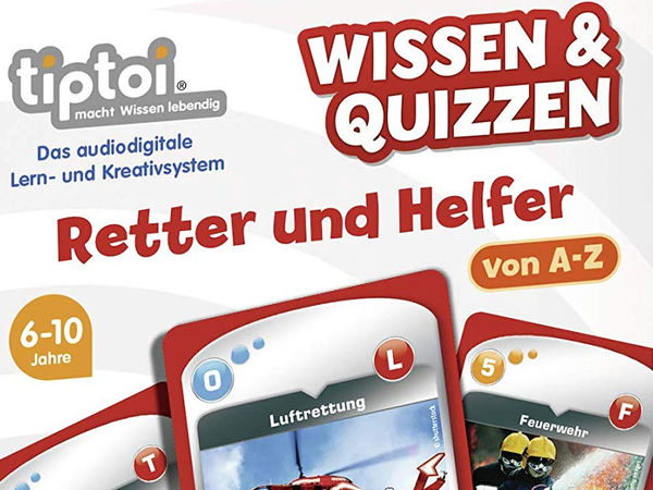 Bild zu Alle Brettspiele-Spiel Wissen & Quizzen: Retter und Helfer