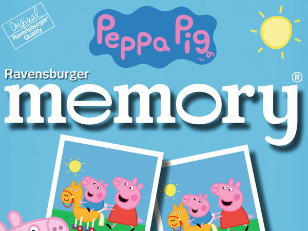 Bild zu Alle Brettspiele-Spiel Peppa Pig Memory