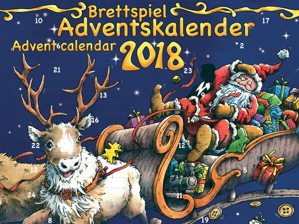 Bild zu Alle Brettspiele-Spiel Brettspiel Adventskalender 2018