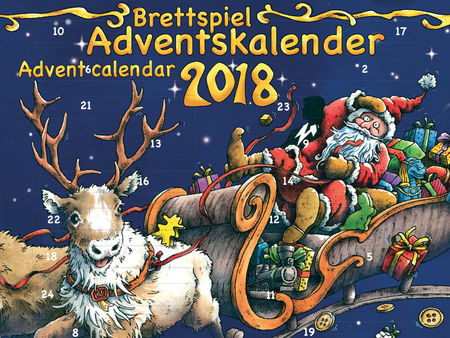 Brettspiel Adventskalender 2018