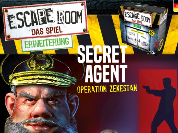 Bild zu Alle Brettspiele-Spiel Escape Room: Das Spiel - Secret Agent