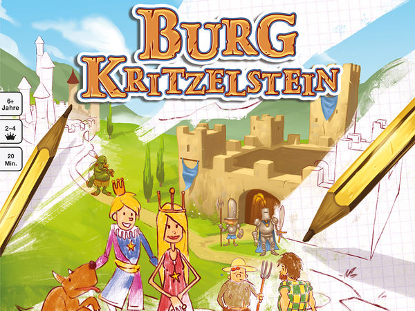 Bild zu Alle Brettspiele-Spiel Burg Kritzelstein