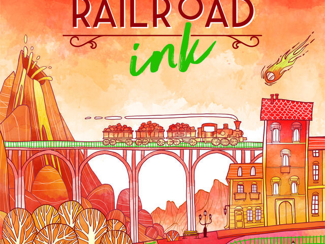 Railroad Ink: Knallrot Bild 1