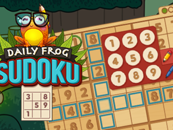 Bild zu HTML5-Spiel Daily Frog Sudoku