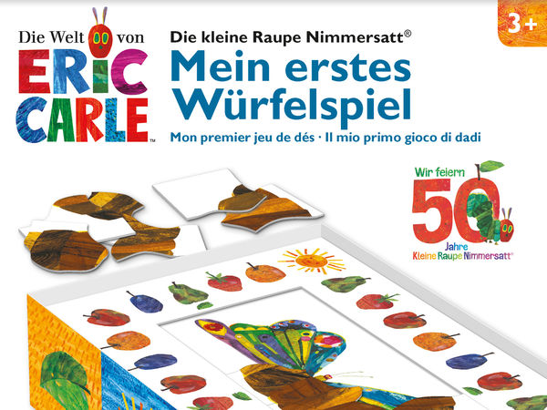 Bild zu Alle Brettspiele-Spiel Die kleine Raupe Nimmersatt: Mein erstes Würfelspiel