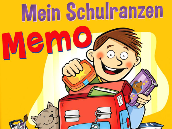 Bild zu Alle Brettspiele-Spiel Mein Schulranzen - Memo