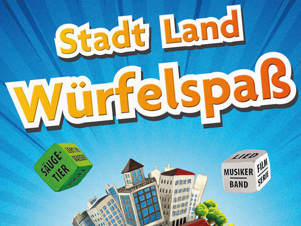 Bild zu Alle Brettspiele-Spiel Stadt Land Würfelspaß