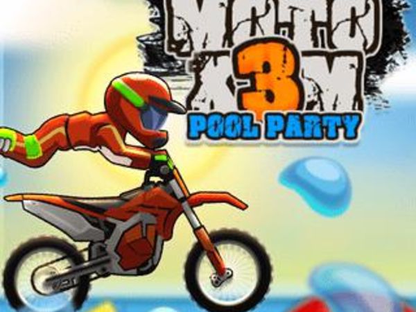 Bild zu Rennen-Spiel Moto X3M Pool Party