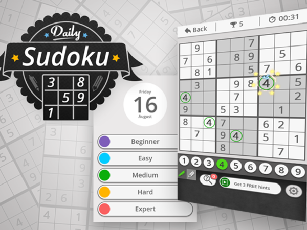 Bild zu Top-Spiel Daily Sudoku 2