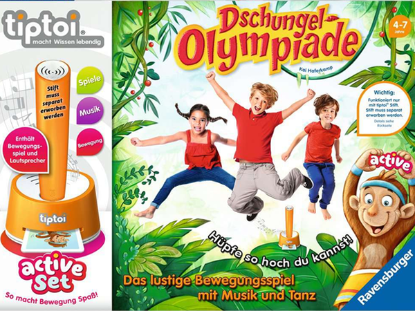 Bild zu Alle Brettspiele-Spiel Dschungel Olympiade