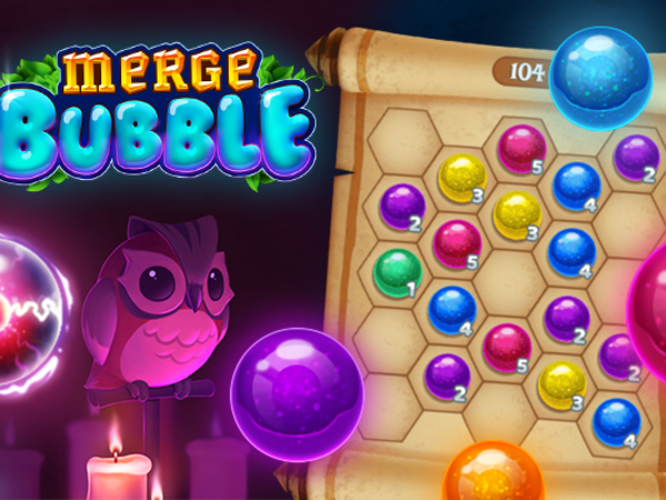 Bild zu Geschick-Spiel Merge Bubble