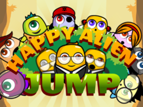 Bild zu Geschick-Spiel Happy Alien Jump