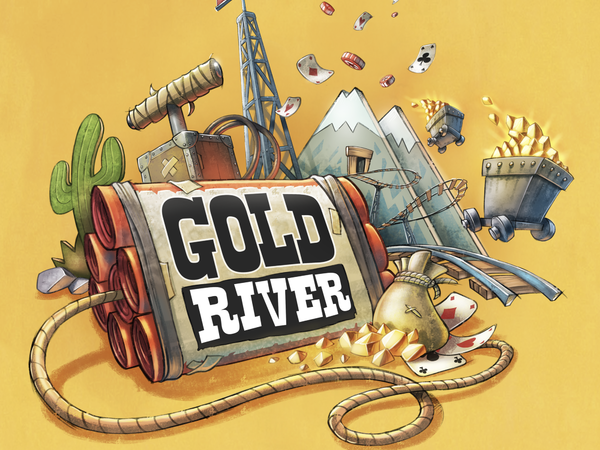 Bild zu Alle Brettspiele-Spiel Gold River