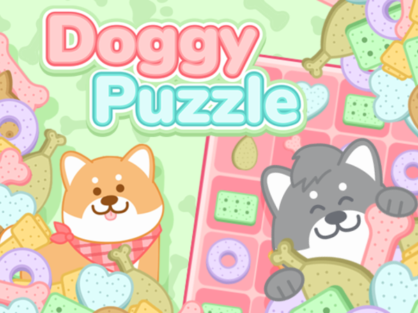 Bild zu Denken-Spiel Doggy Puzzle