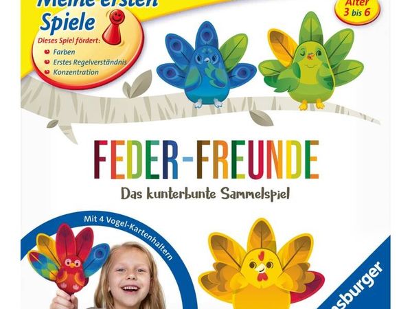 Bild zu Alle Brettspiele-Spiel Feder-Freunde