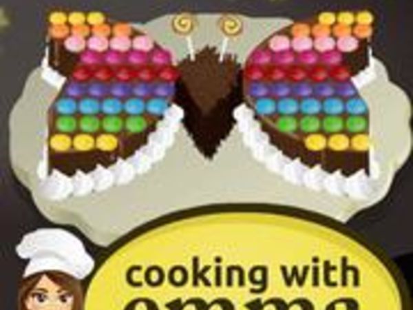 Bild zu Mädchen-Spiel Butterfly Chocolate Cake - Cooking with Emma