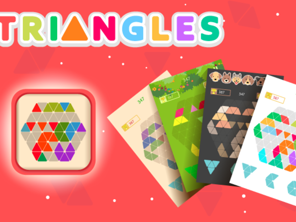 Bild zu HTML5-Spiel Triangles