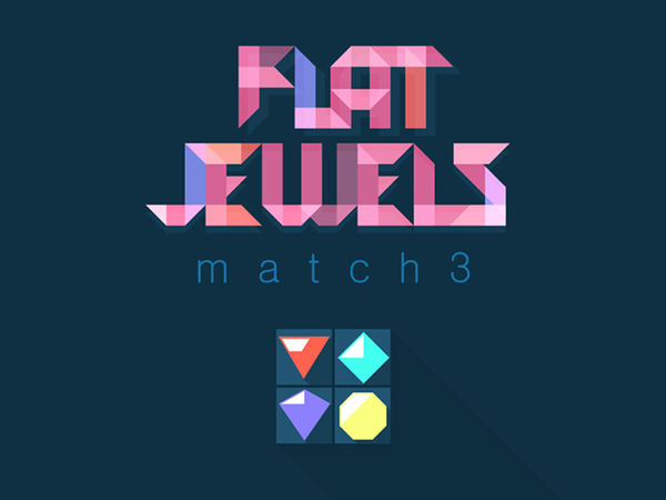 Bild zu HTML5-Spiel Flat Jewel Match 3