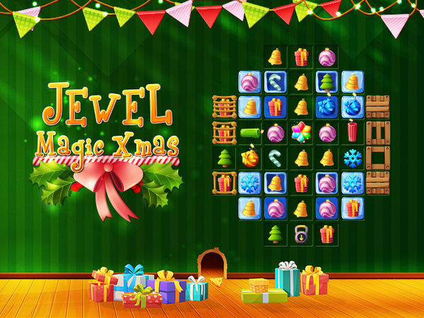 Bild zu HTML5-Spiel Jewel Magic X-Mas