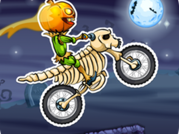 Bild zu Sport-Spiel Moto X3M: Spooky Land