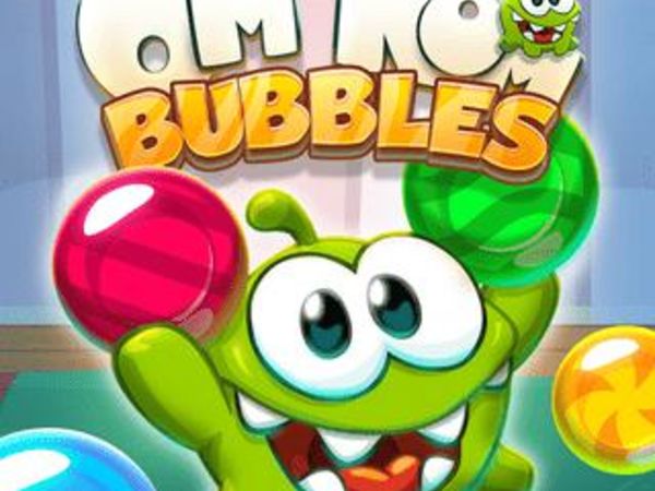 Bild zu Geschick-Spiel Om Nom Bubbles