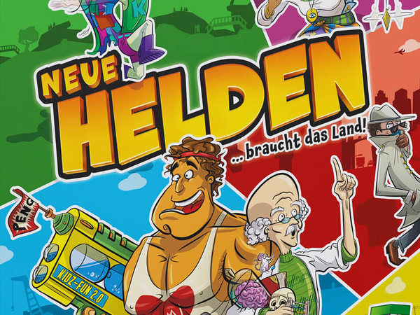 Bild zu Alle Brettspiele-Spiel NEUE HELDEN ... braucht das Land!