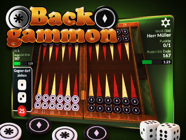 Bild zu Strategie-Spiel Backgammon