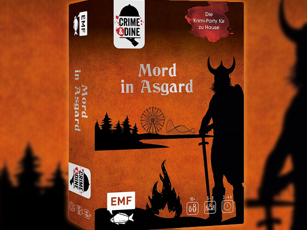 Bild zu Alle Brettspiele-Spiel Crime & Dine – Das Krimi-Dinner-Set: Mord in Asgard