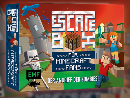 Die Escape-Box für Minecraft-Fans: Der Angriff der Zombies!