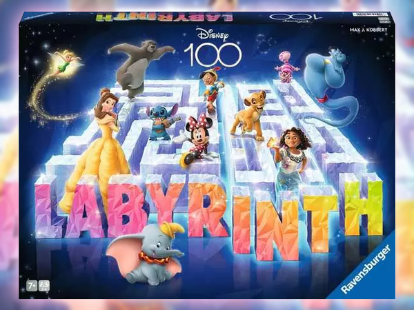 Bild zu Alle Brettspiele-Spiel Das verrückte Labyrinth Disney 100