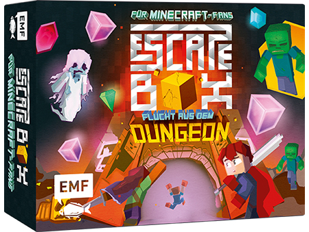 Die Escape-Box für Minecraft-Fans: Flucht aus dem Dungeon