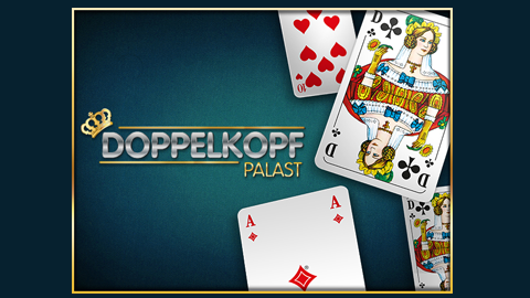 Spiele jetzt kostenlos das Kartenspiele-Spiel Doppelkopf-Palast
