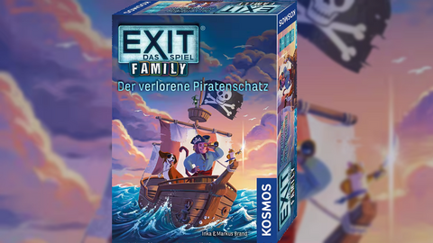 Schau Dir jetzt alle Infos zum Alle Brettspiele-Spiel EXIT - Das Spiel Family: Der verlorene Piratenschatz an