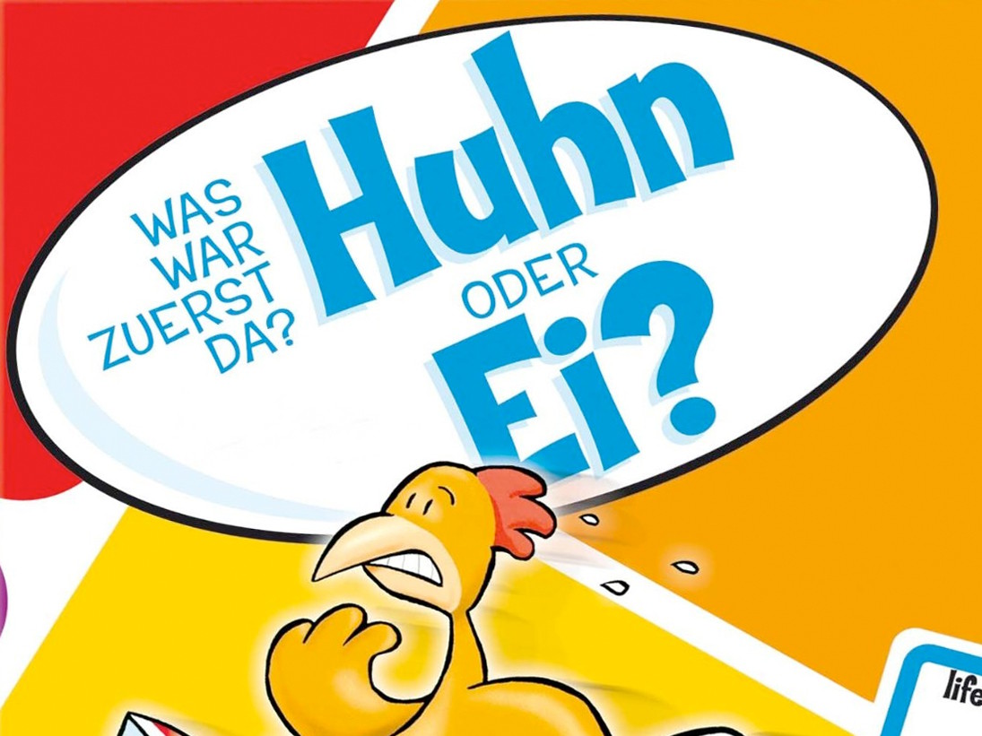 Was Gab Es Zuerst Das Huhn Oder Das Ei Huhn oder Ei?, Spiel, Anleitung und Bewertung auf Alle Brettspiele bei