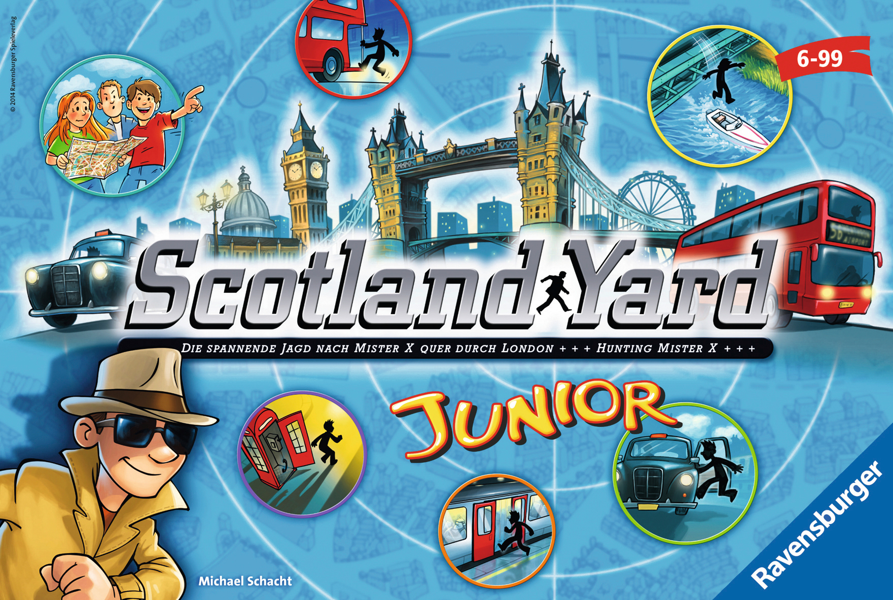 Scotland Yard Junior, Spiel, Anleitung und Bewertung auf Alle